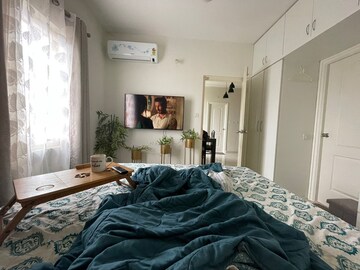 Bedroom in 2 BHK Apartment at Sai Kalyan Ultima, Thanisandra – for Rent