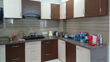 Kitchen in 3 BHK Apartment at Gala Orchid Sky, Shela – for Rent
