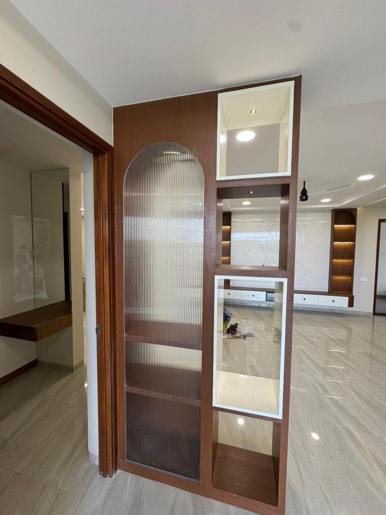 Kitchen, myscape-sanctuary 3 Bedroom 1935 Sq.Ft. Apartment In Hafeezpet Hyderabad 9173057