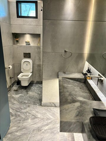 Bathroom in 3 BHK Builder Floor at Safdarjung Enclave – for Sale