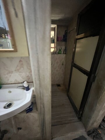 Bathroom in 1 BHK Apartment at Mahim – for Rent