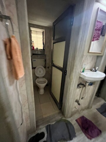 Bathroom in 1 BHK Apartment at Mahim – for Rent