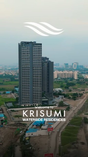 3 BHK Apartment – Exterior View View at Krisumi Waterside Residences, Sector 36a - for Sale