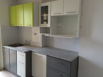 Kitchen in 3.5 BHK Apartment at DLF Westend Heights New Town, Akshayanagar – for Rent