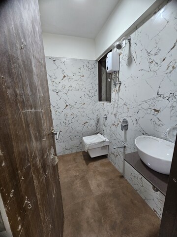 Bathroom in 1 BHK Apartment at Vikroli Indrajeet Niketan CHS, Vikhroli East – for Sale
