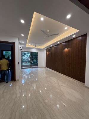 Living Room in 3 BHK Builder Floor at Shivalik Colony – for Sale