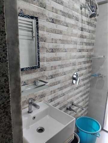 Bathroom in 1 BHK Apartment at Ekdant Anmol Oasis, Naupada – for Sale