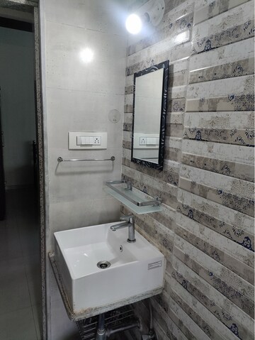 Bathroom in 1 BHK Apartment at Ekdant Anmol Oasis, Naupada – for Sale