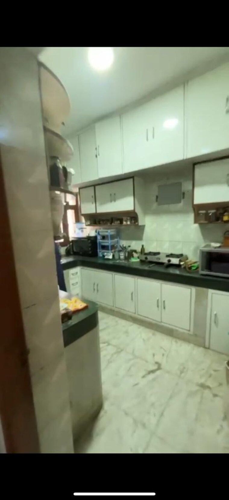 Kitchen, alaknanda 3 Bedroom 1550 Sq.Ft. Apartment In Alaknanda Delhi 9173339