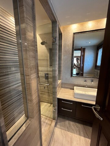 Building Lobby in 3 BHK Builder Floor at Vasant Vihar – for Rent