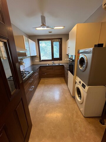 Kitchen in 3 BHK Builder Floor at Vasant Vihar – for Rent