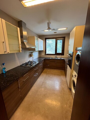 Kitchen in 3 BHK Builder Floor at Vasant Vihar – for Rent