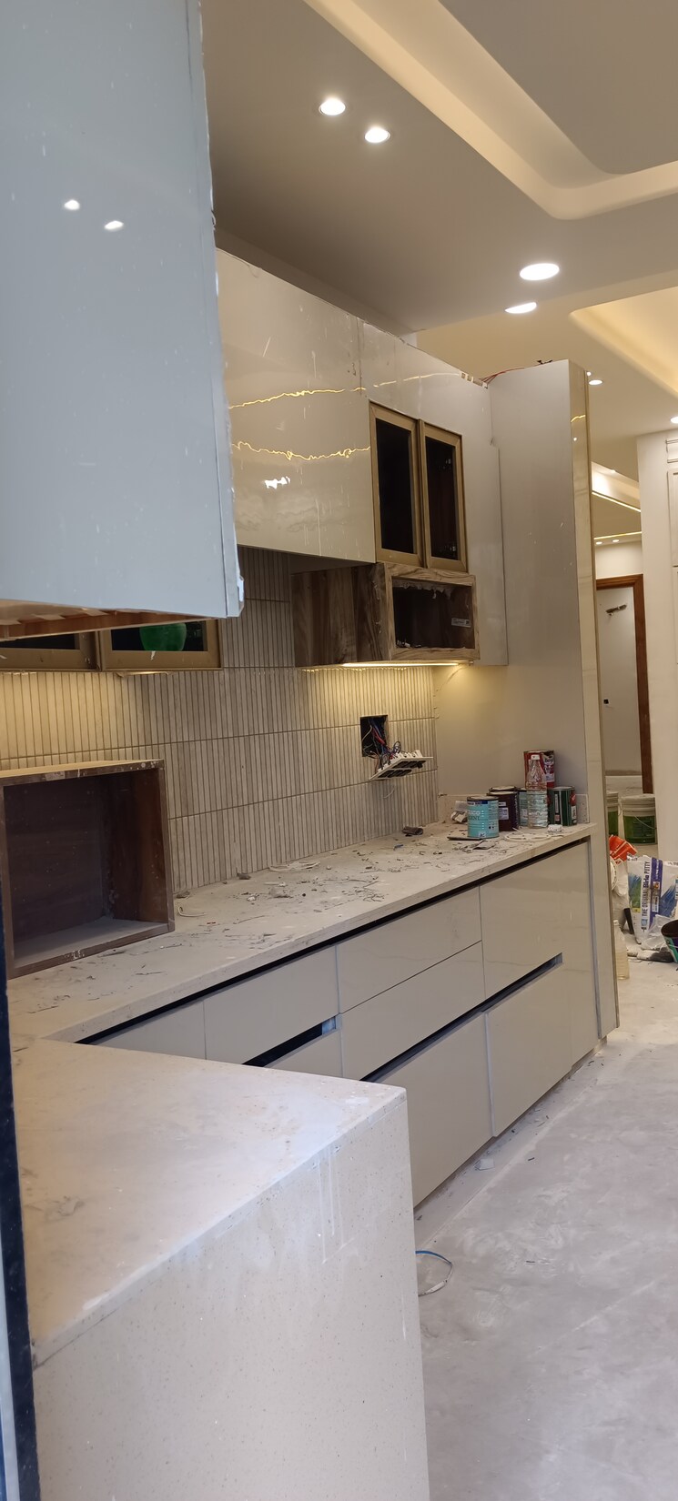 Kitchen, meenakshi garden 3 Bedroom 1800 Sq.Ft. Builder Floor In Meenakshi Garden Delhi 9173446