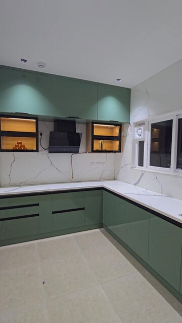 Kitchen in 3 BHK Apartment at Prestige Beverly Hills, Kokapet – for Rent