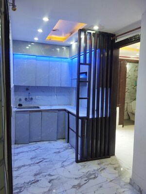 Living Room in 3 BHK Builder Floor at Vipin Garden – for Sale