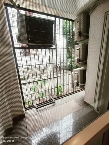 Balcony in 4 BHK Builder Floor at Saket – for Rent