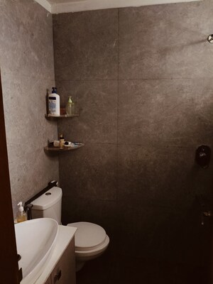 Bathroom in 3 BHK Builder Floor at Dhakoli – for Sale