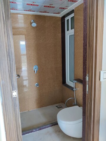 Bathroom in 1 BHK Apartment at Goel Ganga Legend, Bavdhan – for Rent