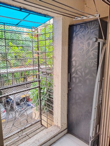 Balcony in 2 BHK Apartment at Sudarshan Sky Garden, Ghodbunder Road – for Rent