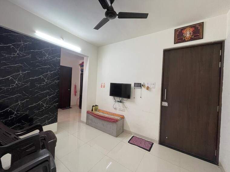 Living Room, jhamtani-ace-aurum-phase-iii 1 Bedroom 425 Sq.Ft. Apartment In Ravet Pune 9173629