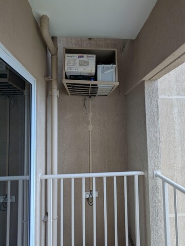 Balcony in 2 BHK Apartment at Godrej Green Vistas, Mahalunge – for Rent