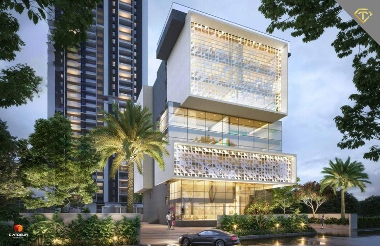 Exterior View, candeur-twins 3 Bedroom 1590 Sq.Ft. Apartment In Miyapur Hyderabad 9173846
