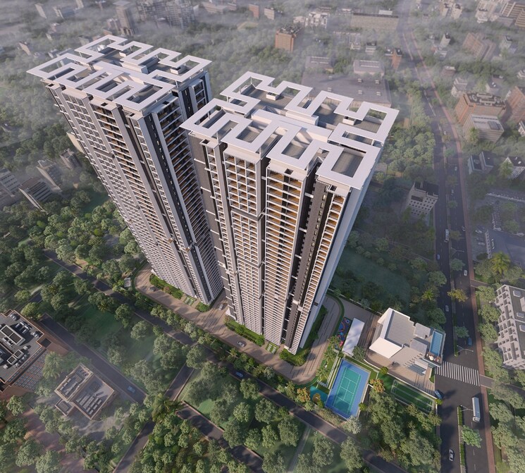 Exterior View, candeur-twins 3 Bedroom 1590 Sq.Ft. Apartment In Miyapur Hyderabad 9173846