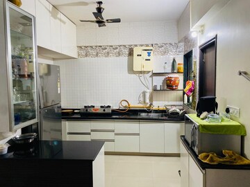 Kitchen in 3 BHK Apartment at Navrangpura – for Rent
