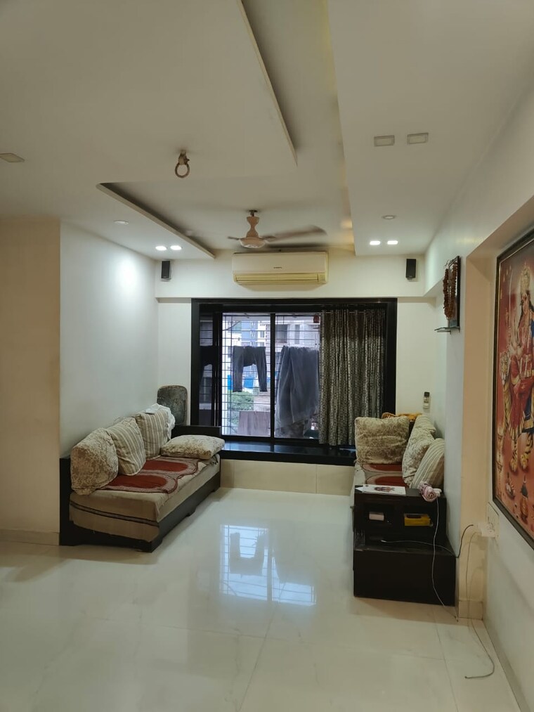 Living Room, ramdev-ami-drashti 2 Bedroom 800 Sq.Ft. Apartment In Dahisar East Mumbai 9173845