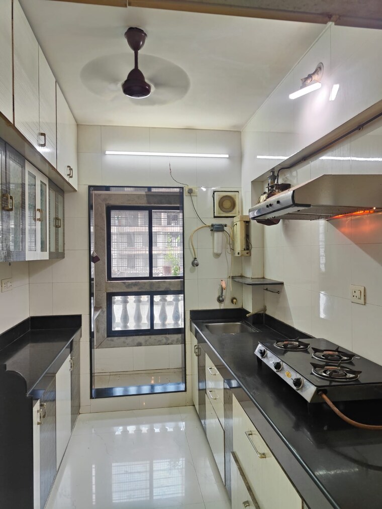 Kitchen, ramdev-ami-drashti 2 Bedroom 800 Sq.Ft. Apartment In Dahisar East Mumbai 9173845