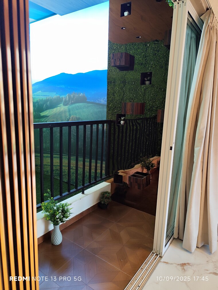 Balcony, squarefeet-green-square 2 Bedroom 560 Sq.Ft. Apartment In Parkwoods Thane 9173926