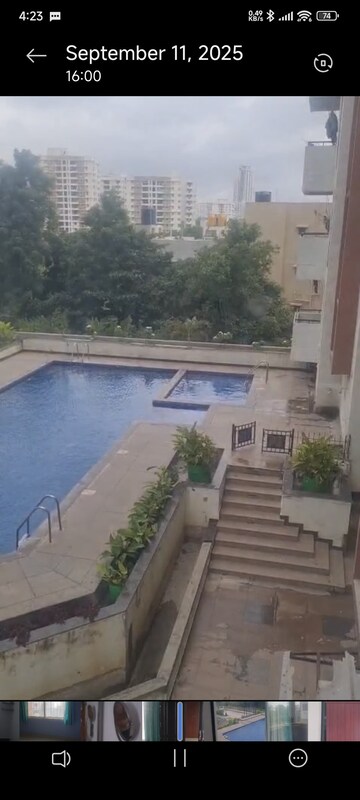 Balcony in 3 BHK Apartment at Valmark Amoda, Gottigere – for Rent