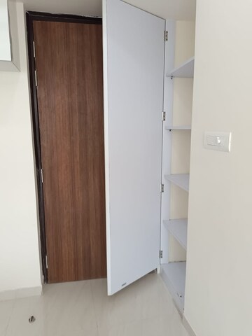 Bathroom in 1 BHK Apartment at Lodha Crown Quality Homes, Majiwada – for Rent