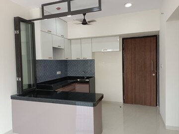 Kitchen in 1 BHK Apartment at Lodha Crown Quality Homes, Majiwada – for Rent