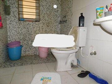 Bathroom in 2 BHK Apartment at Shrachi Greenwood Elements, Rajarhat New Town – for Sale