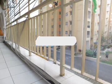 Balcony in 2 BHK Apartment at Shrachi Greenwood Elements, Rajarhat New Town – for Sale