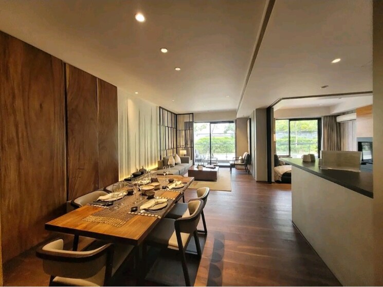 Living Room, krisumi-waterside-residences 3 Bedroom 2700 Sq.Ft. Apartment In Sector 36a Gurgaon 9174079