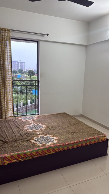 Bedroom in 2 BHK Apartment at Shapoorji Pallonji Joyville Hinjewadi, Hinjewadi – for Rent