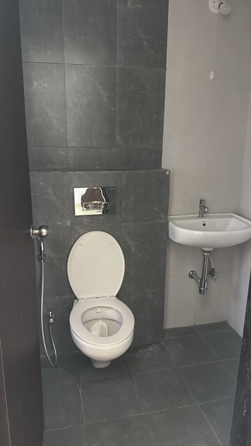 Bathroom in 2 BHK Apartment at Shapoorji Pallonji Joyville Hinjewadi, Hinjewadi – for Rent