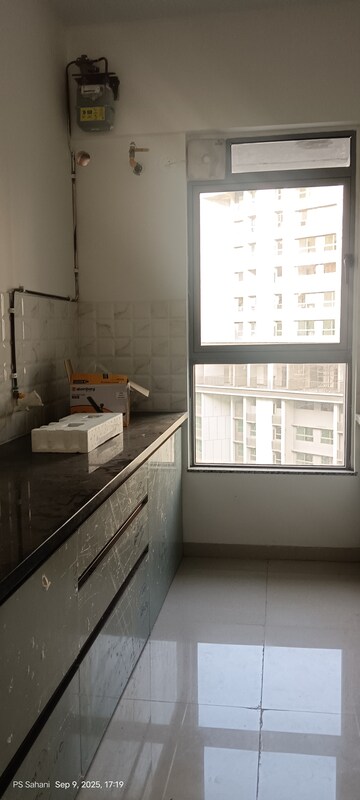 Kitchen in 3 BHK Apartment at Lodha Sterling, Kolshet Road – for Rent