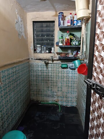 Bathroom in 1 RK Apartment at Shri Punit Nagar CHS, Borivali West – for Rent