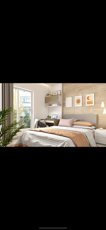 Bedroom in 3 BHK Apartment at Raj Galaxy I, Kalina – for Rent