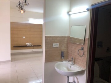 Bathroom in 2 BHK Apartment at Coevolve Northern Star, Thanisandra – for Rent