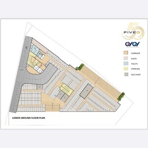 Furnished Amenities in  Showroom at GYGY Fiveo, Sector 50 – for Sale