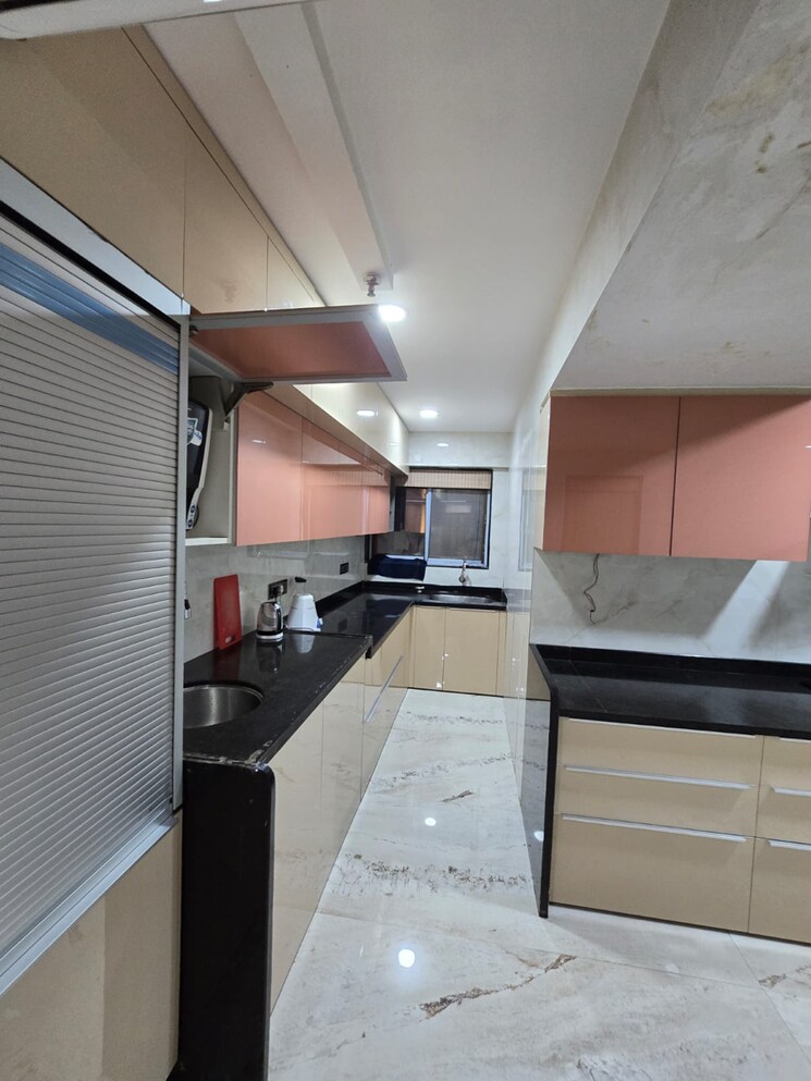 Kitchen, adhiraj-cypress-aqua 3 Bedroom 1550 Sq.Ft. Apartment In Kharghar Sector 4 Navi Mumbai 9174337