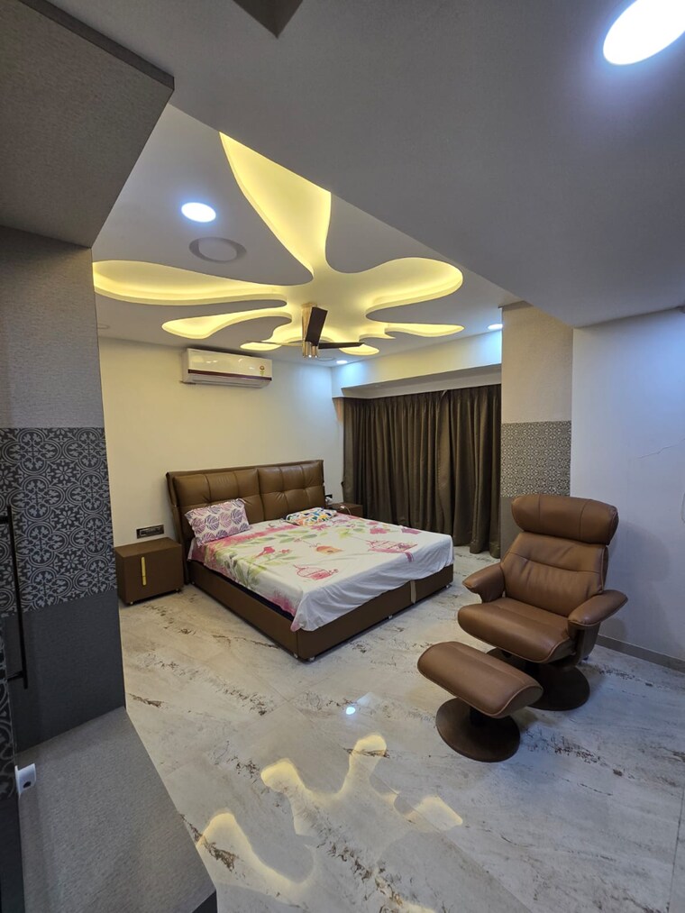 Living Room, adhiraj-cypress-aqua 3 Bedroom 1550 Sq.Ft. Apartment In Kharghar Sector 4 Navi Mumbai 9174337