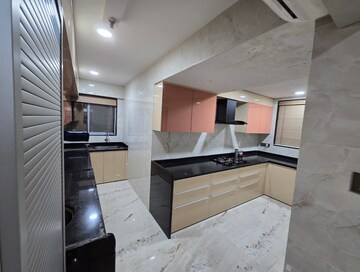 Kitchen in 3 BHK Apartment at Adhiraj Cypress Aqua, Kharghar Sector 4 – for Rent