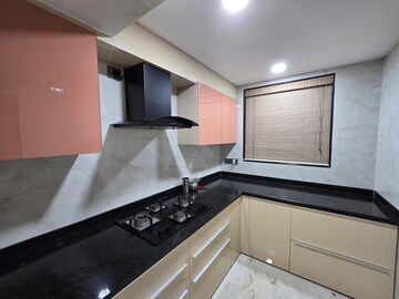 Kitchen in 3 BHK Apartment at Adhiraj Cypress Aqua, Kharghar Sector 4 – for Rent