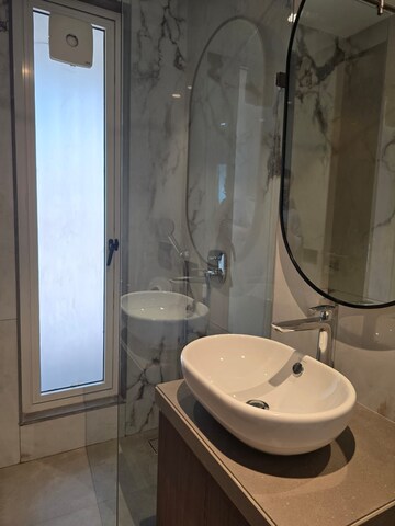 Bathroom in 2 BHK Apartment at Cassias Apartment, Bandra West – for Rent