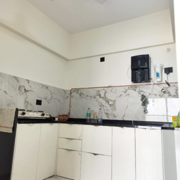 Kitchen in 2 BHK Apartment at Krishna Amarillo, Bhagwan Nagar – for Rent